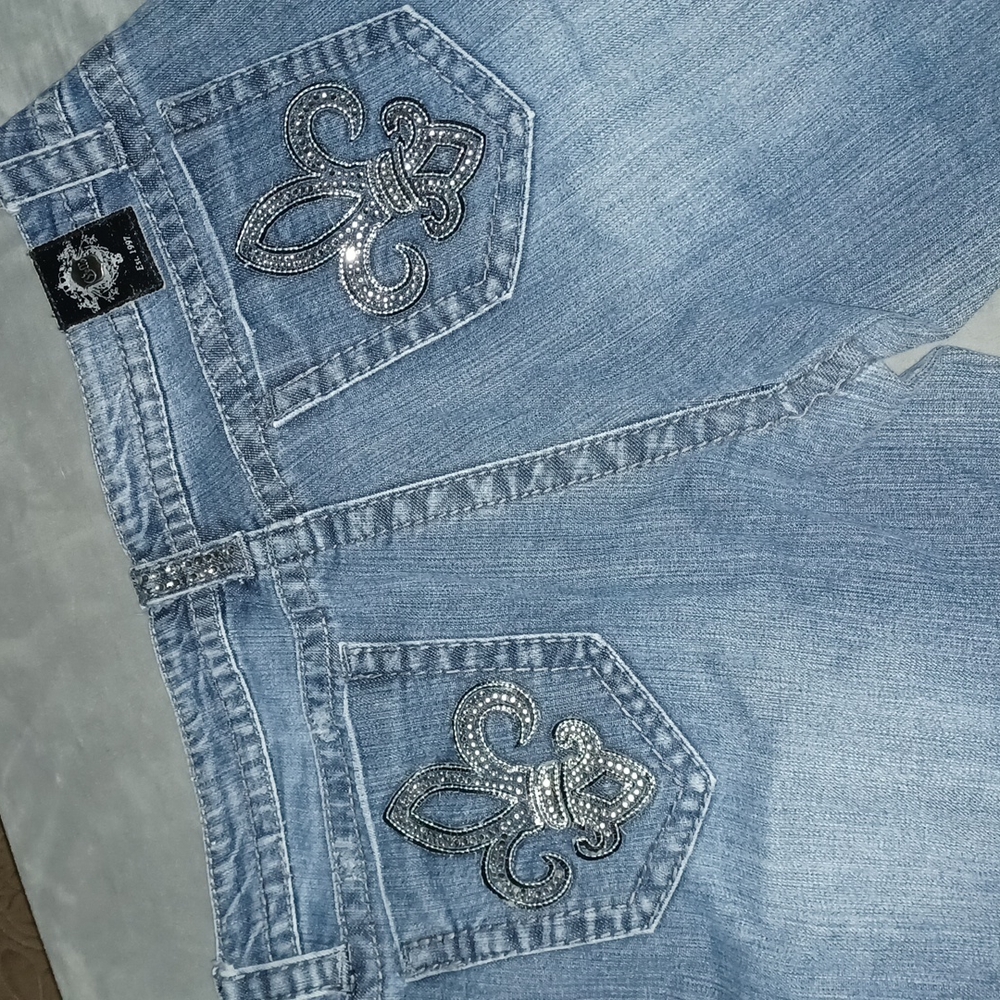 Embellished Cello Jeans  sz11 bootcut  2 Cute 😍💓💖